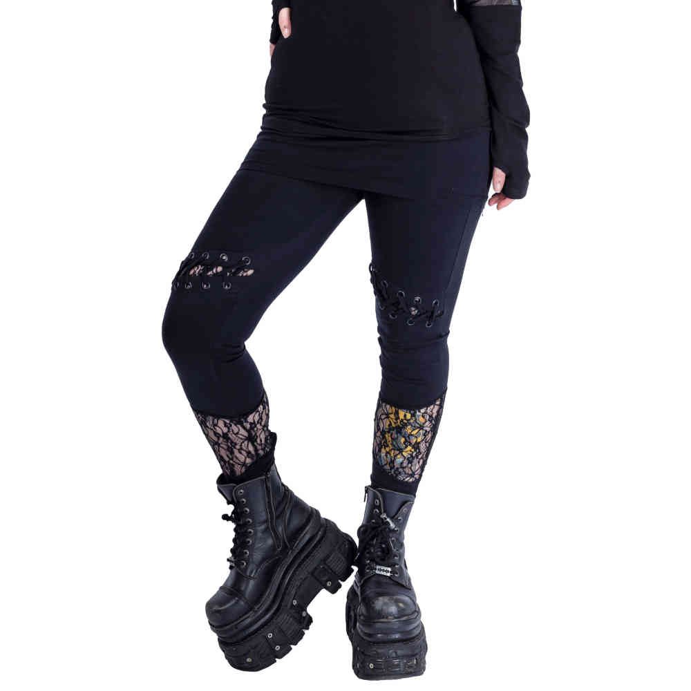 Poizen Industries - Dreama Gamaschen - Schwarz